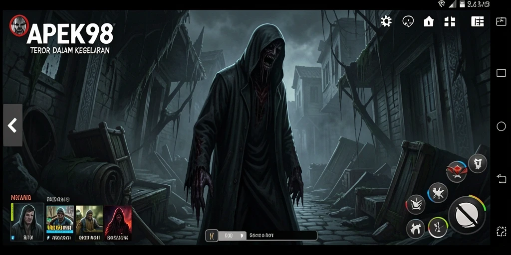 Gameplay mendebarkan saat menjelajahi dunia penuh teror.