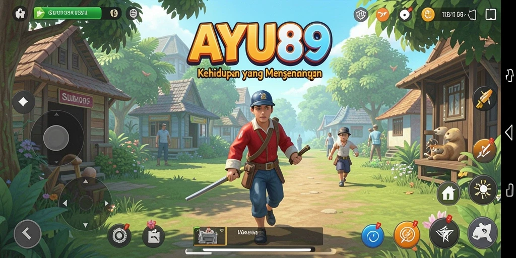 Tampilan gameplay AYU89 yang dinamis dan interaktif.